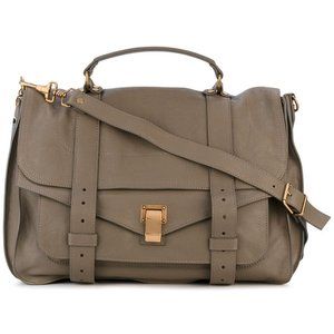 BNWT Proenza Schouler PS1 Large in Smoke w Gold Hardware